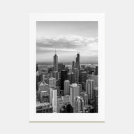 Chicago Photo B&W No 1 Poster