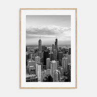 Chicago Photo B&W No 1 Poster