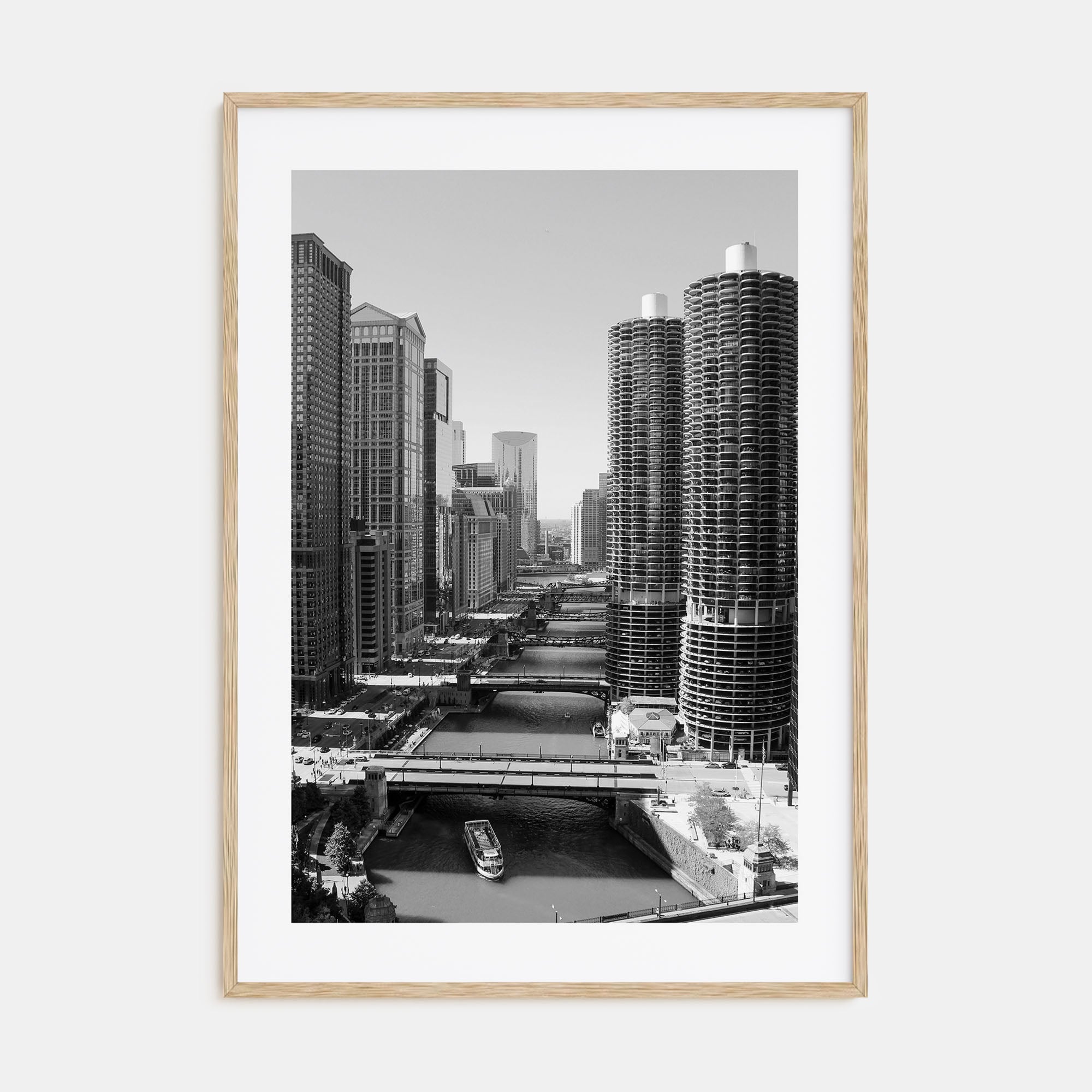 Chicago Photo B&W No 3 Poster