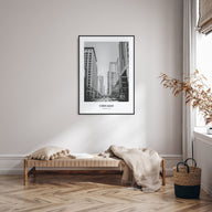 Chicago Portrait B&W No 1 Poster