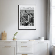 Chicago Portrait B&W No 3 Poster