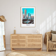 Chicago Portrait Color No 1 Poster