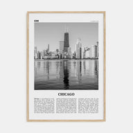 Chicago Travel B&W No 2 Poster