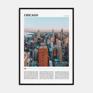 Chicago Travel Color No 2 Poster