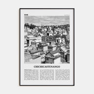 Chichicastenango Travel B&W Poster