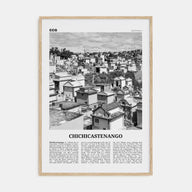 Chichicastenango Travel B&W Poster