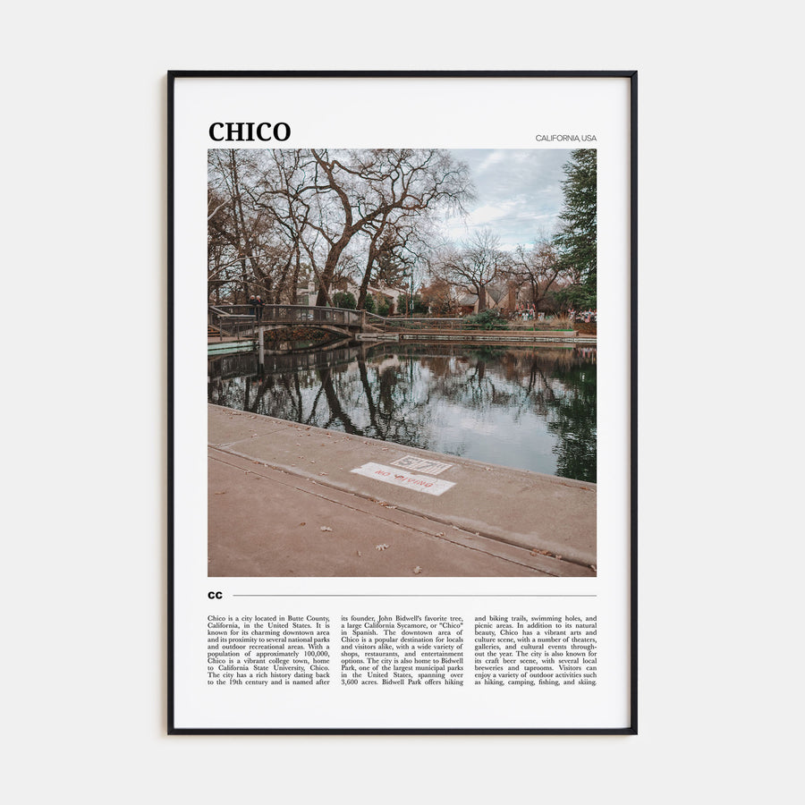 Chico Travel Color Poster