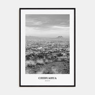 Chihuahua Portrait B&W Poster