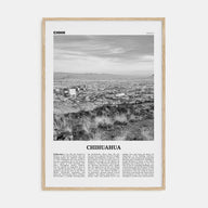 Chihuahua Travel B&W Poster