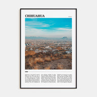 Chihuahua Travel Color Poster
