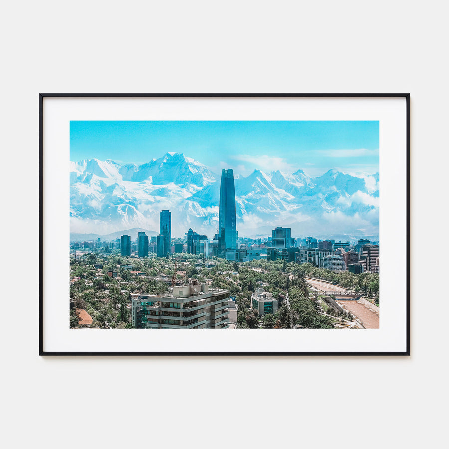 Chile Landscape Color Poster