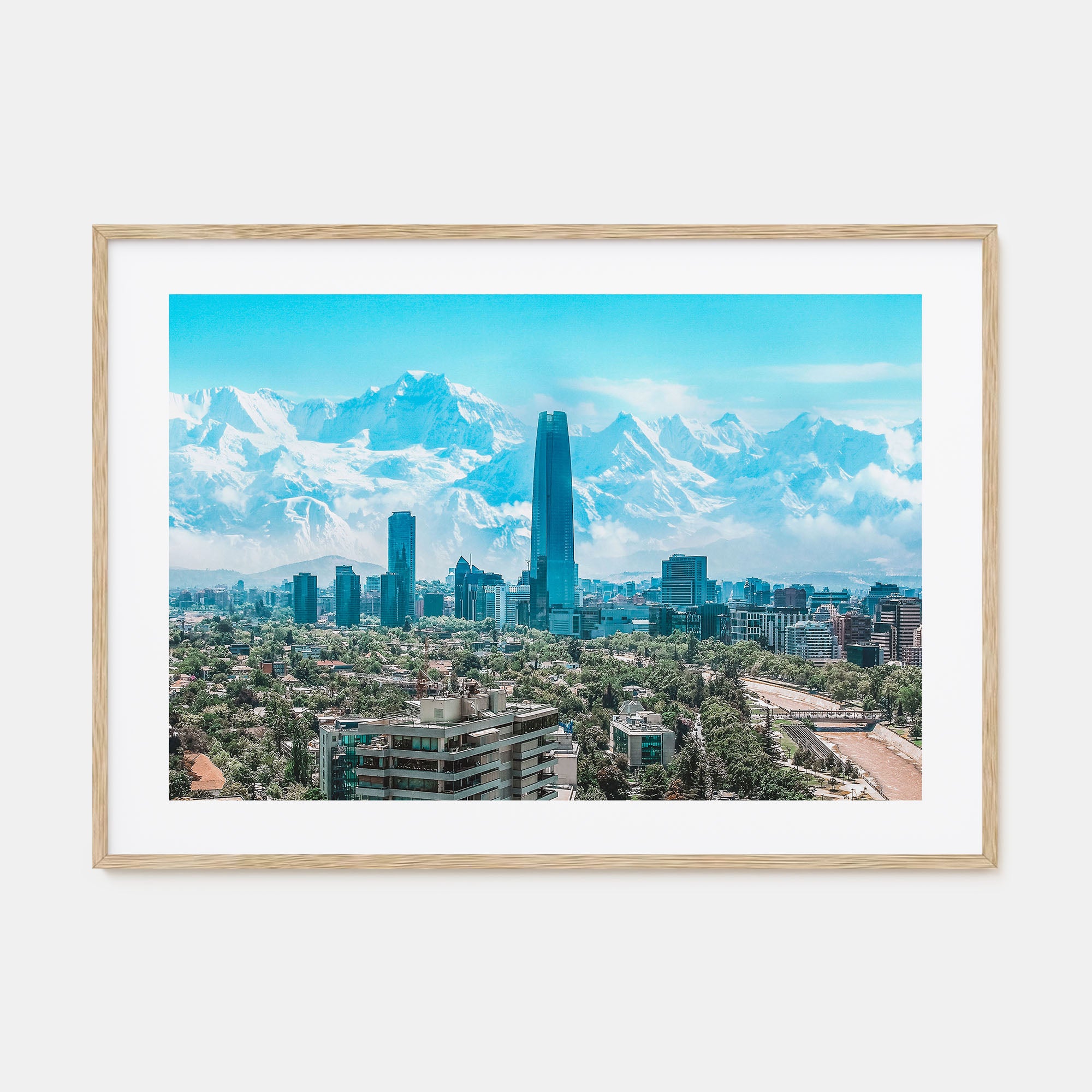 Chile Landscape Color Poster