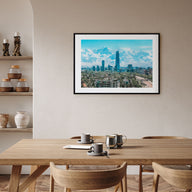 Chile Landscape Color Poster