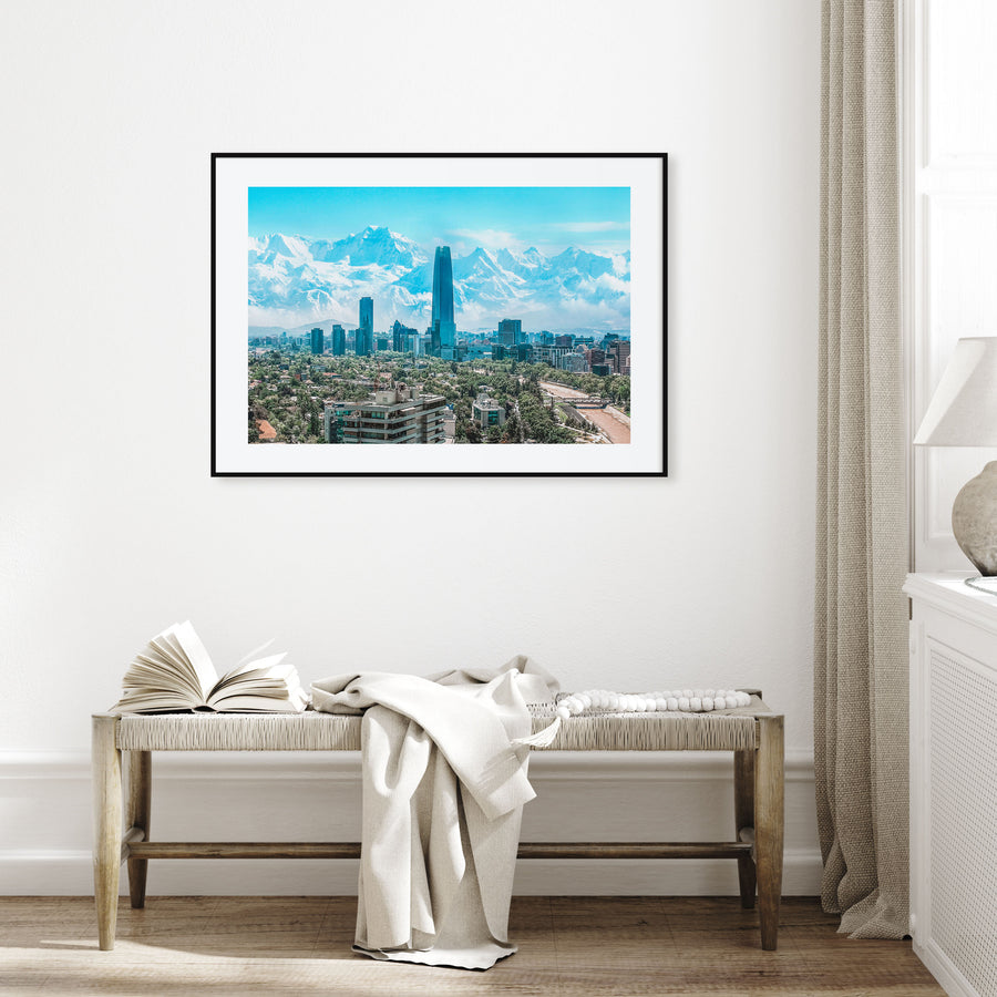 Chile Landscape Color Poster