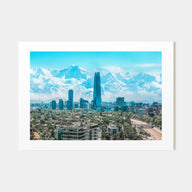 Chile Landscape Color Poster