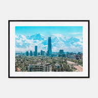 Chile Landscape Color Poster