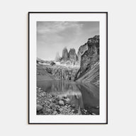 Chile Photo B&W Poster