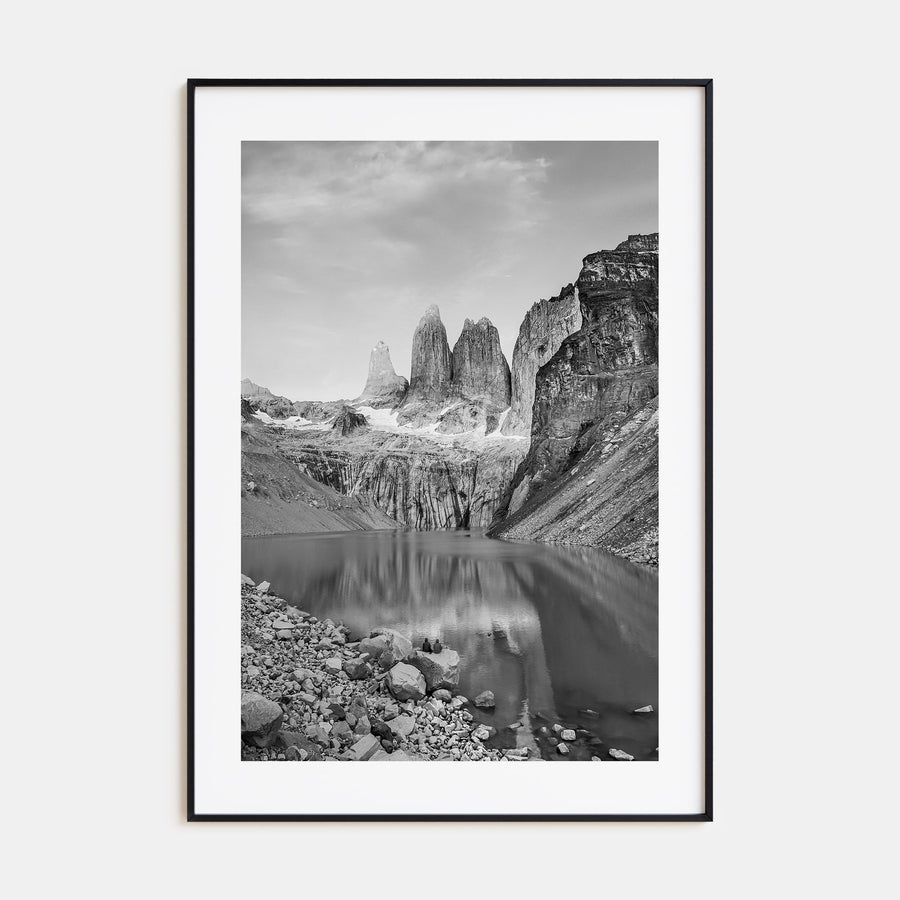 Chile Photo B&W Poster