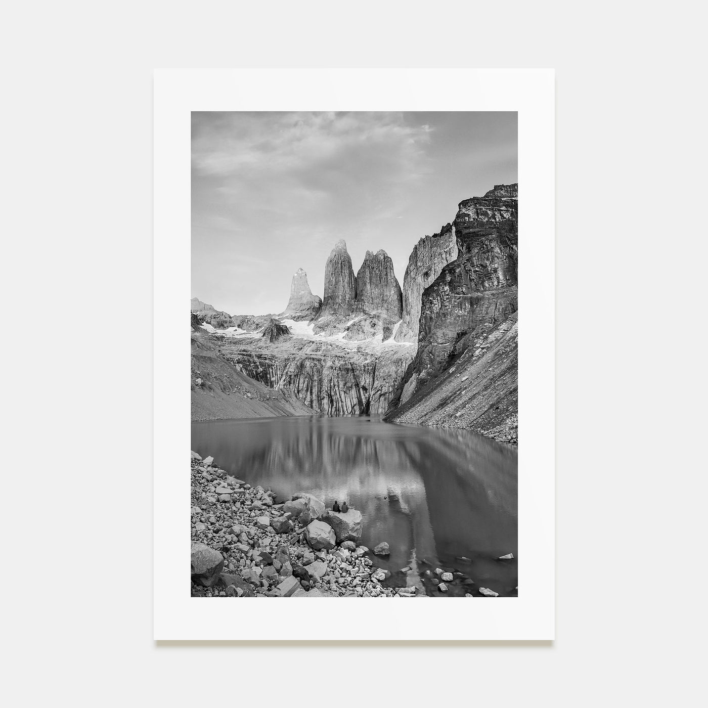 Chile Photo B&W Poster