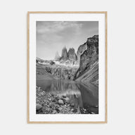 Chile Photo B&W Poster