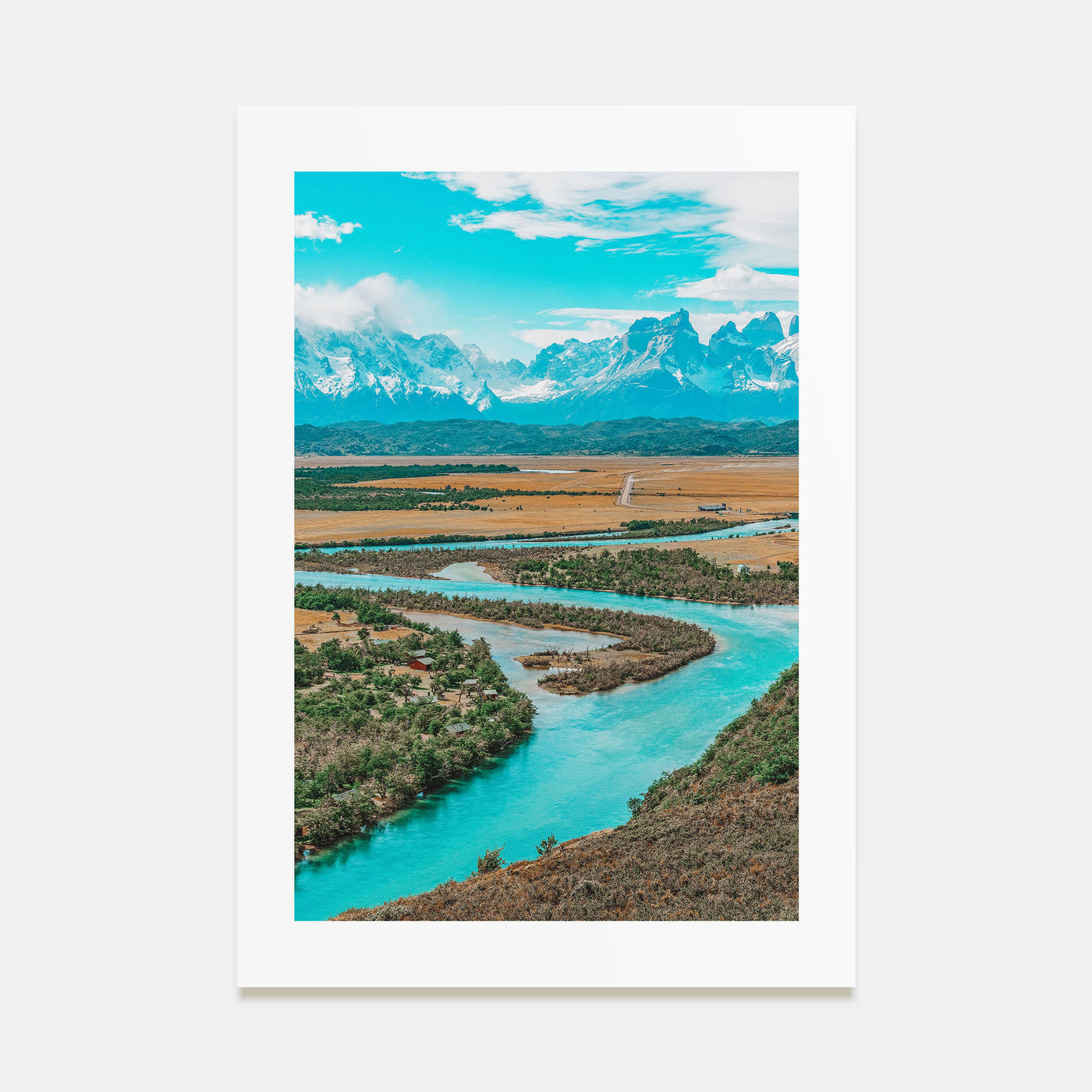 Chile Photo Color Poster