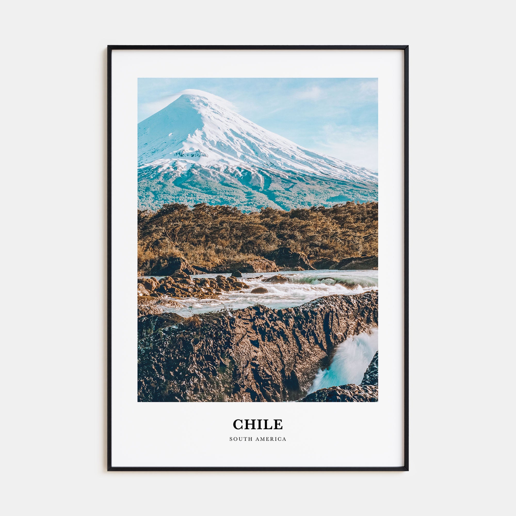 Chile Portrait Color Poster