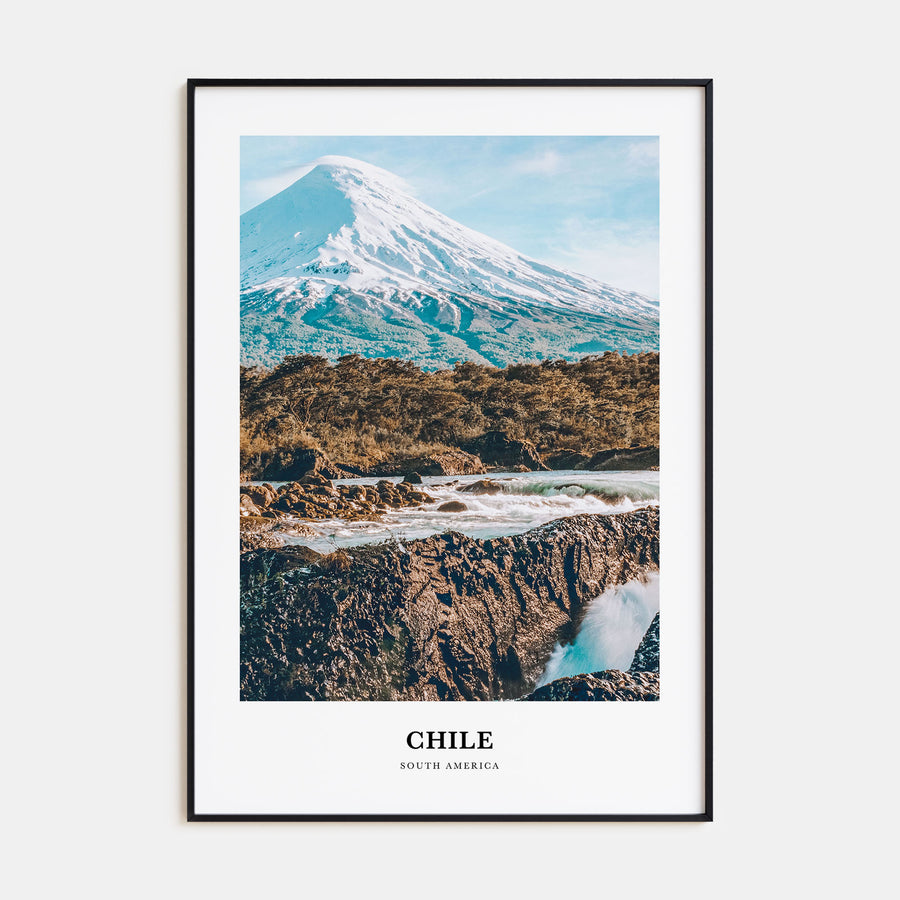 Chile Portrait Color Poster