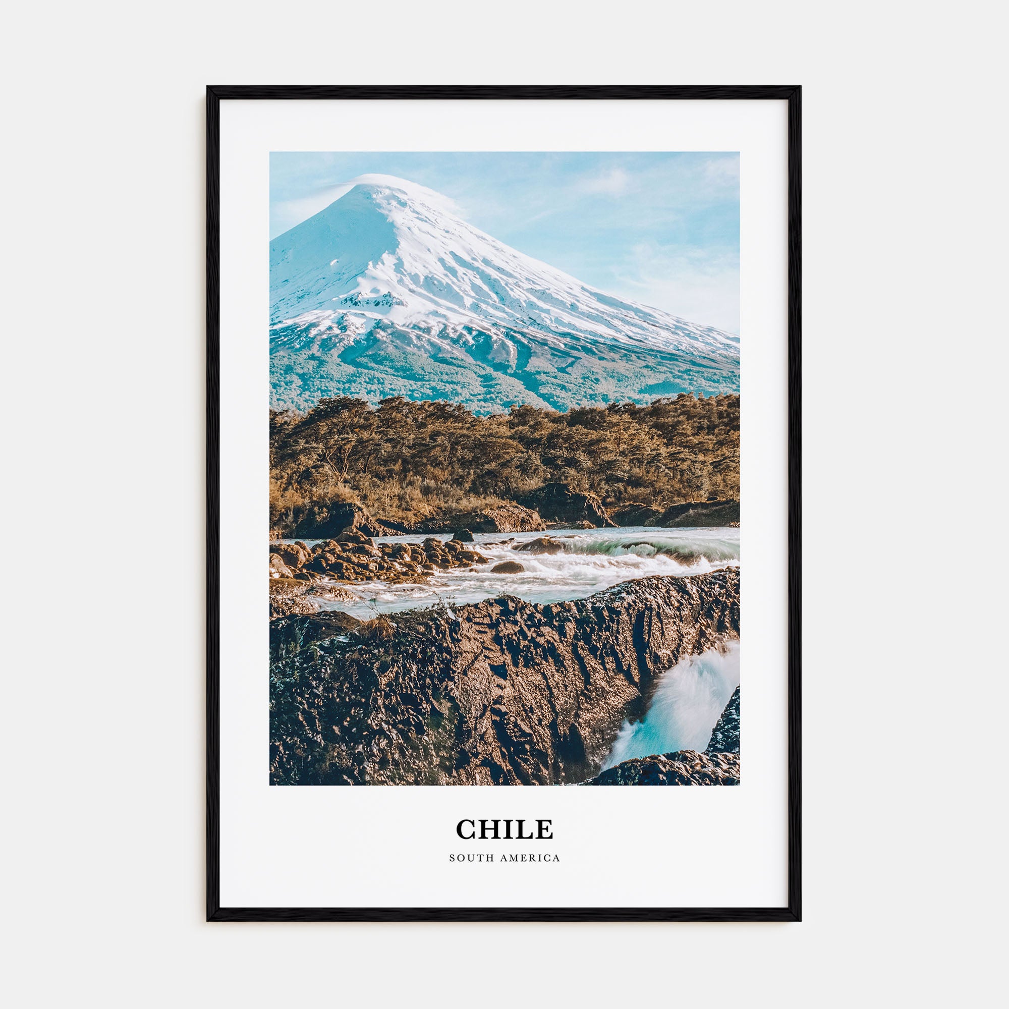 Chile Portrait Color Poster