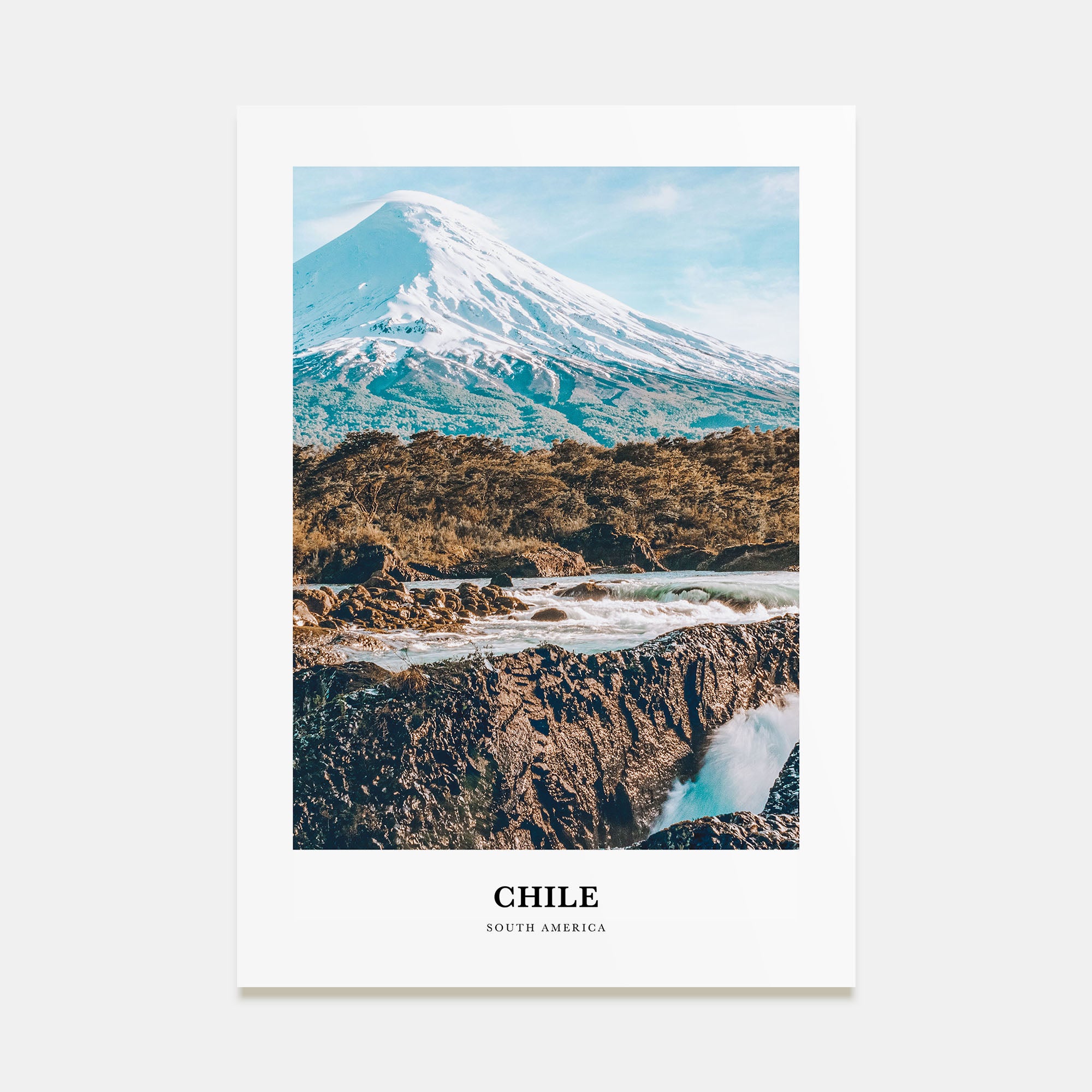 Chile Portrait Color Poster