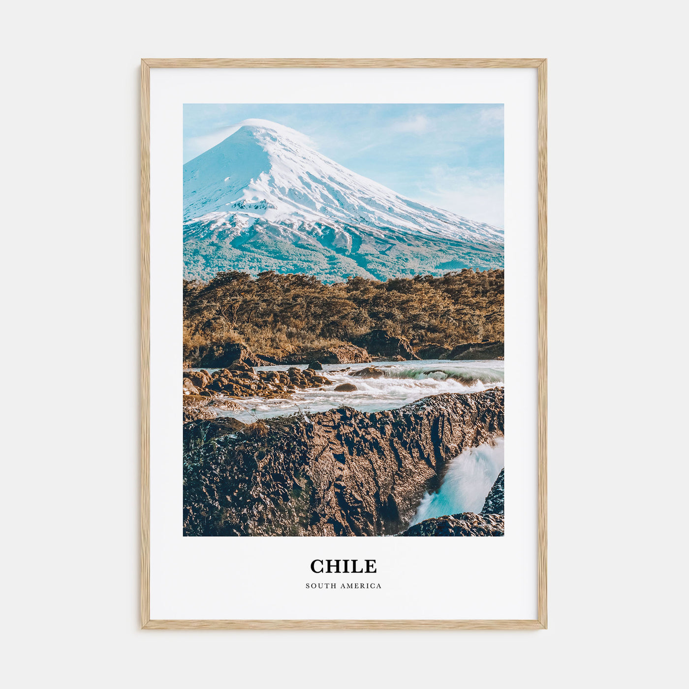 Chile Portrait Color Poster