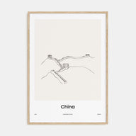 China Drawn Poster