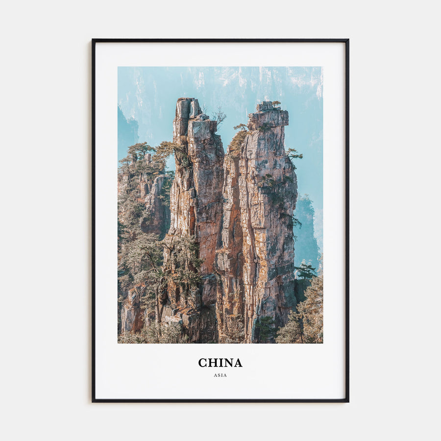 China Portrait Color Poster