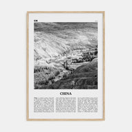 China Travel B&W No 2 Poster