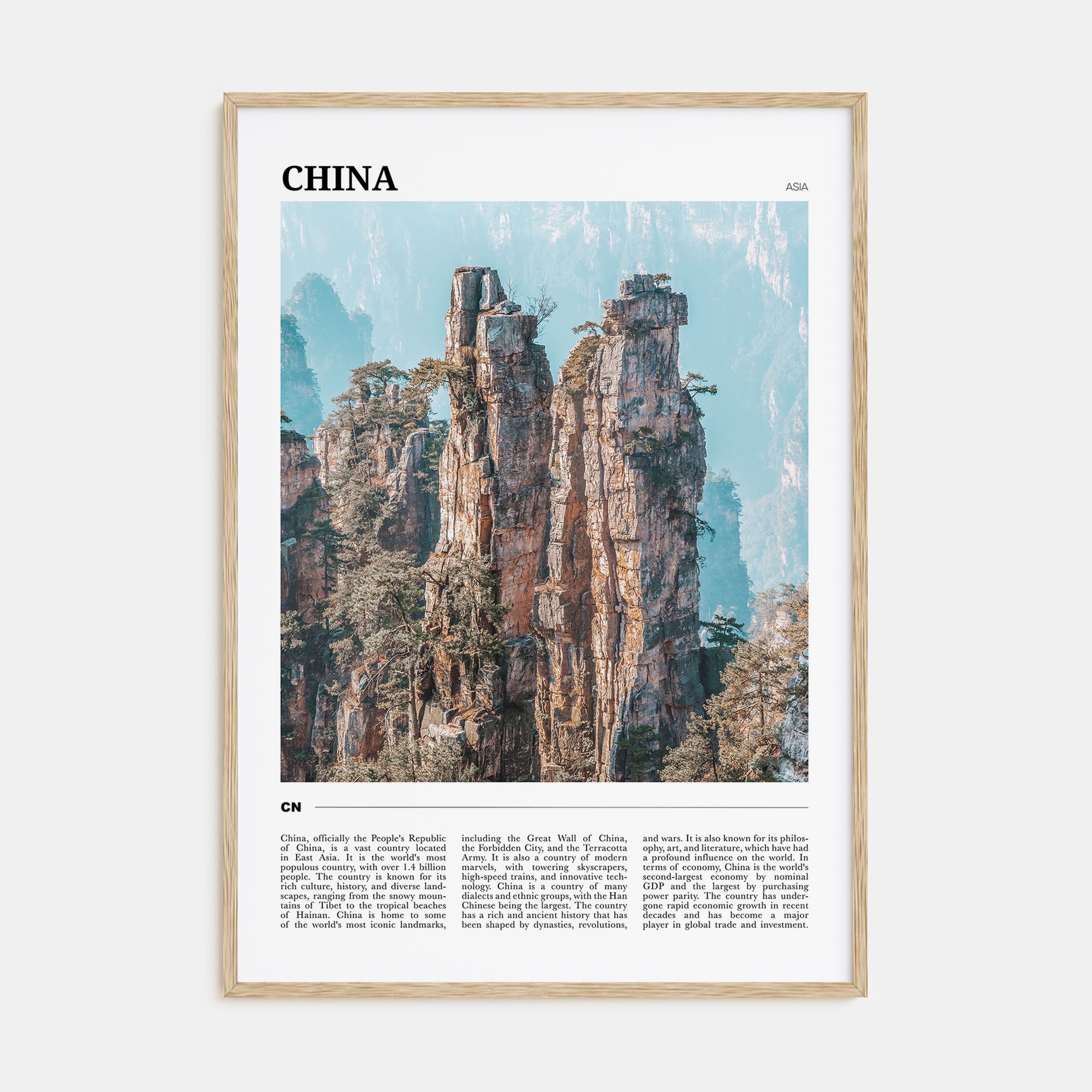 China Travel Color Poster