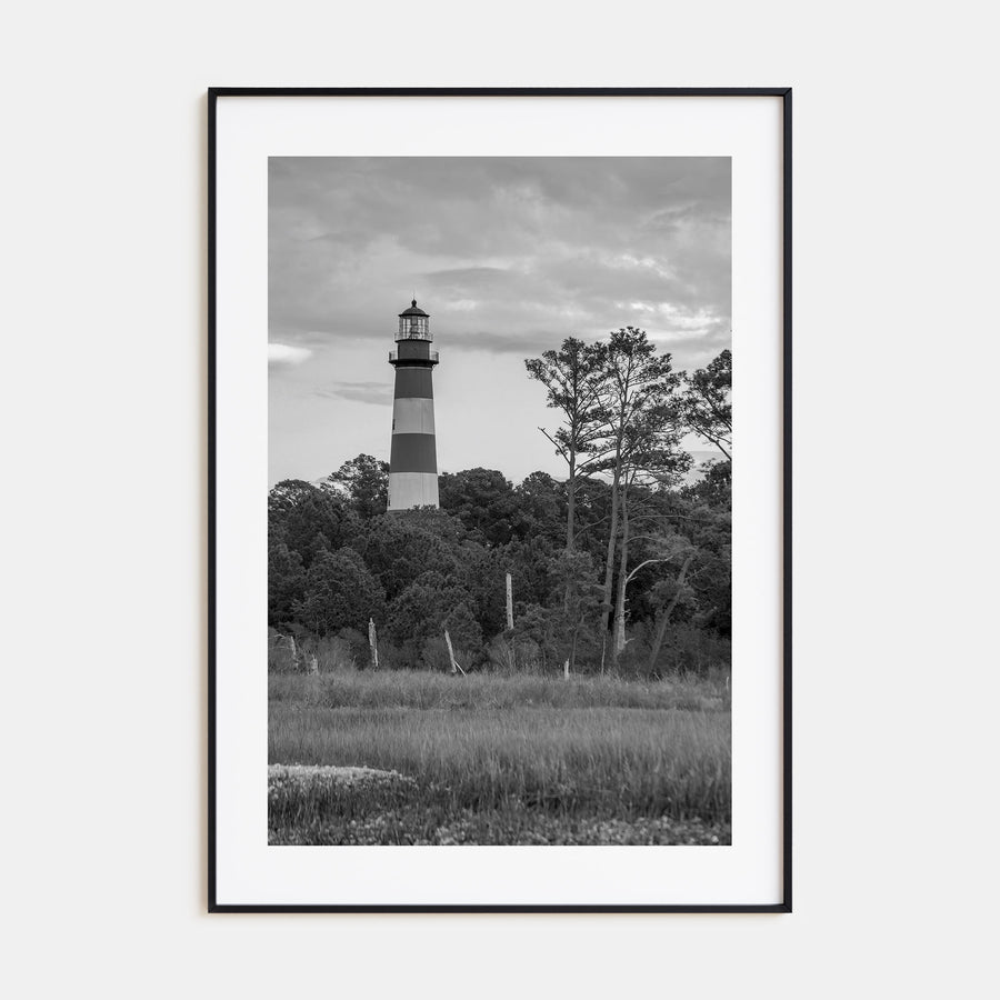 Chincoteague Photo B&W Poster