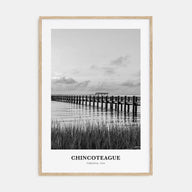 Chincoteague Portrait B&W Poster