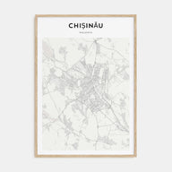 Chișinău Map Portrait Poster