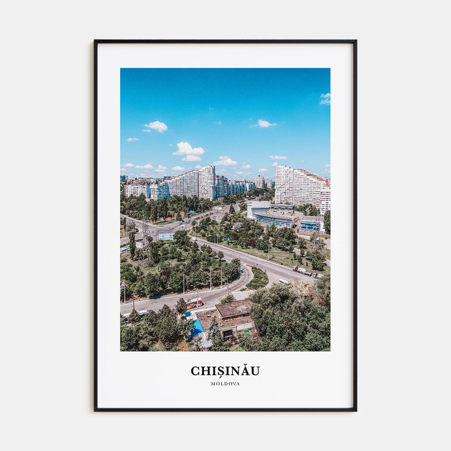 Chișinău Portrait Color Poster