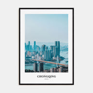 Chongqing Portrait Color Poster