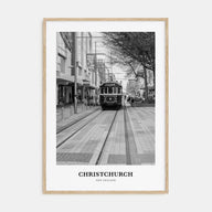 Christchurch Portrait B&W No 2 Poster