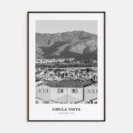 Chula Vista Portrait B&W Poster