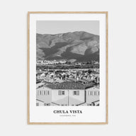 Chula Vista Portrait B&W Poster