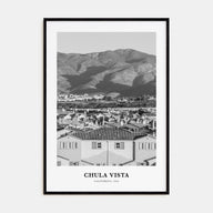 Chula Vista Portrait B&W Poster