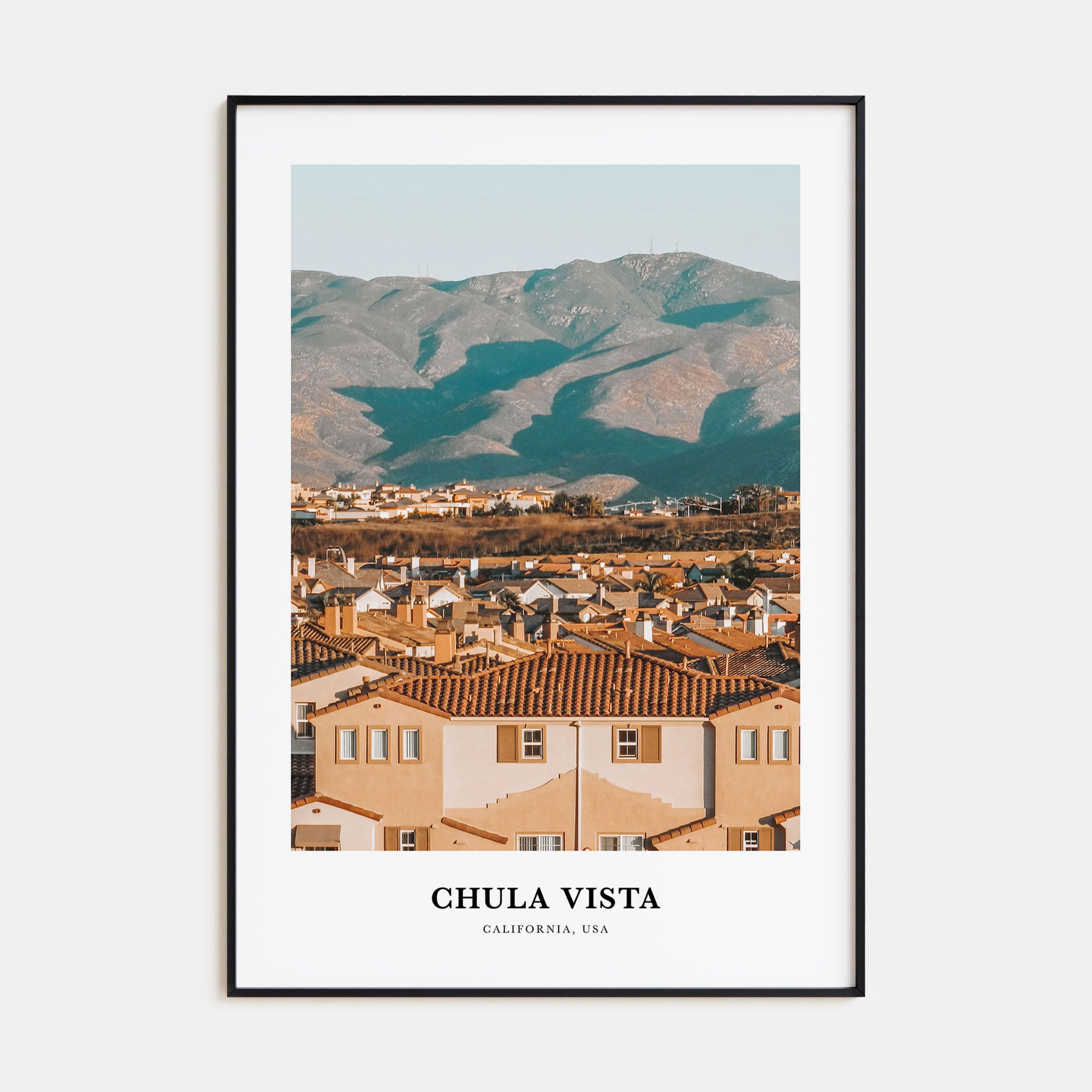 Chula Vista Portrait Color Poster