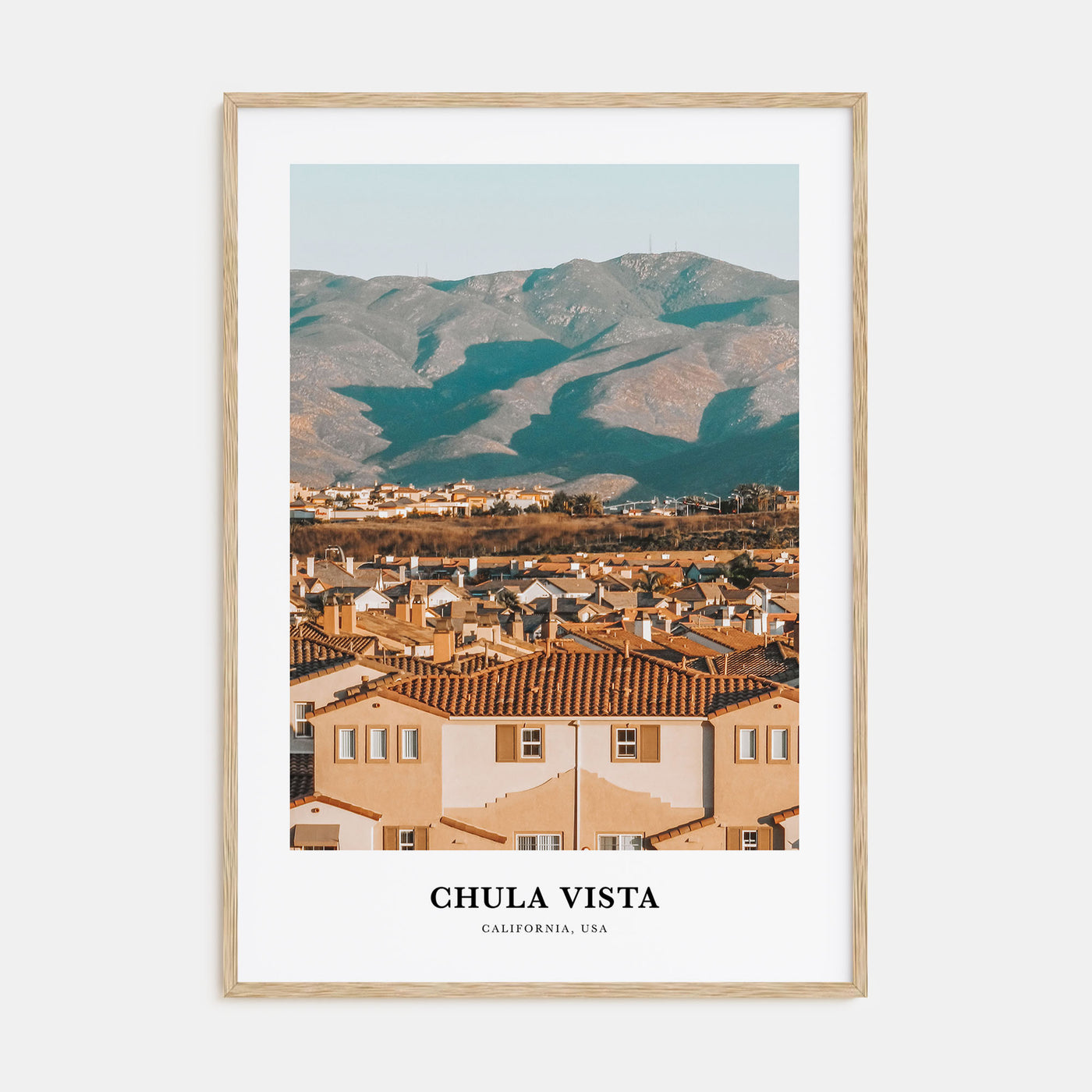 Chula Vista Portrait Color Poster