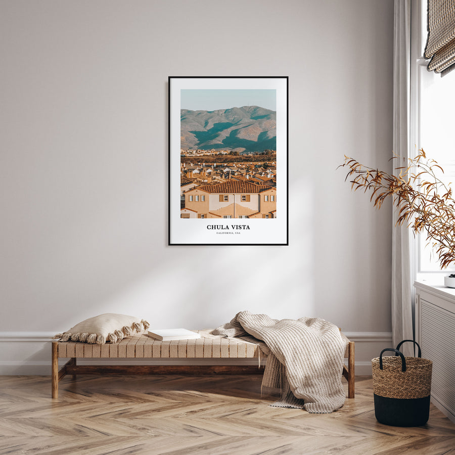 Chula Vista Portrait Color Poster