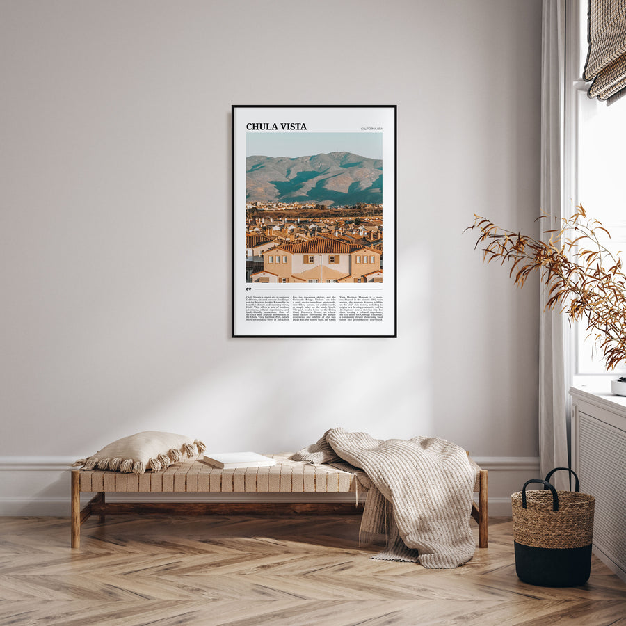 Chula Vista Travel Color Poster