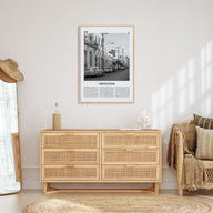 Cienfuegos Travel B&W Poster