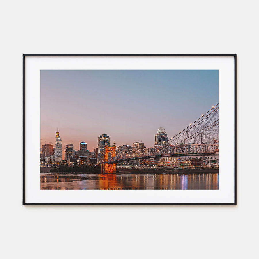 Cincinnati Landscape Color Poster