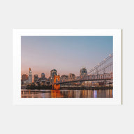 Cincinnati Landscape Color Poster